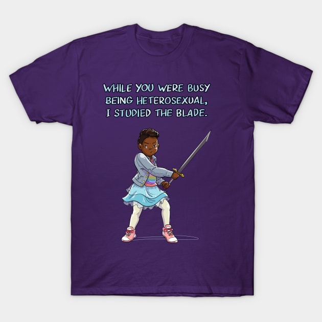 I studied the blade T-Shirt by sophielabelle